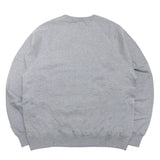 CREW NECK(TYLER WARREN LOGO)/ TOP GRAY