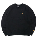 CREW NECK(TYLER WARREN LOGO)/ BLACK