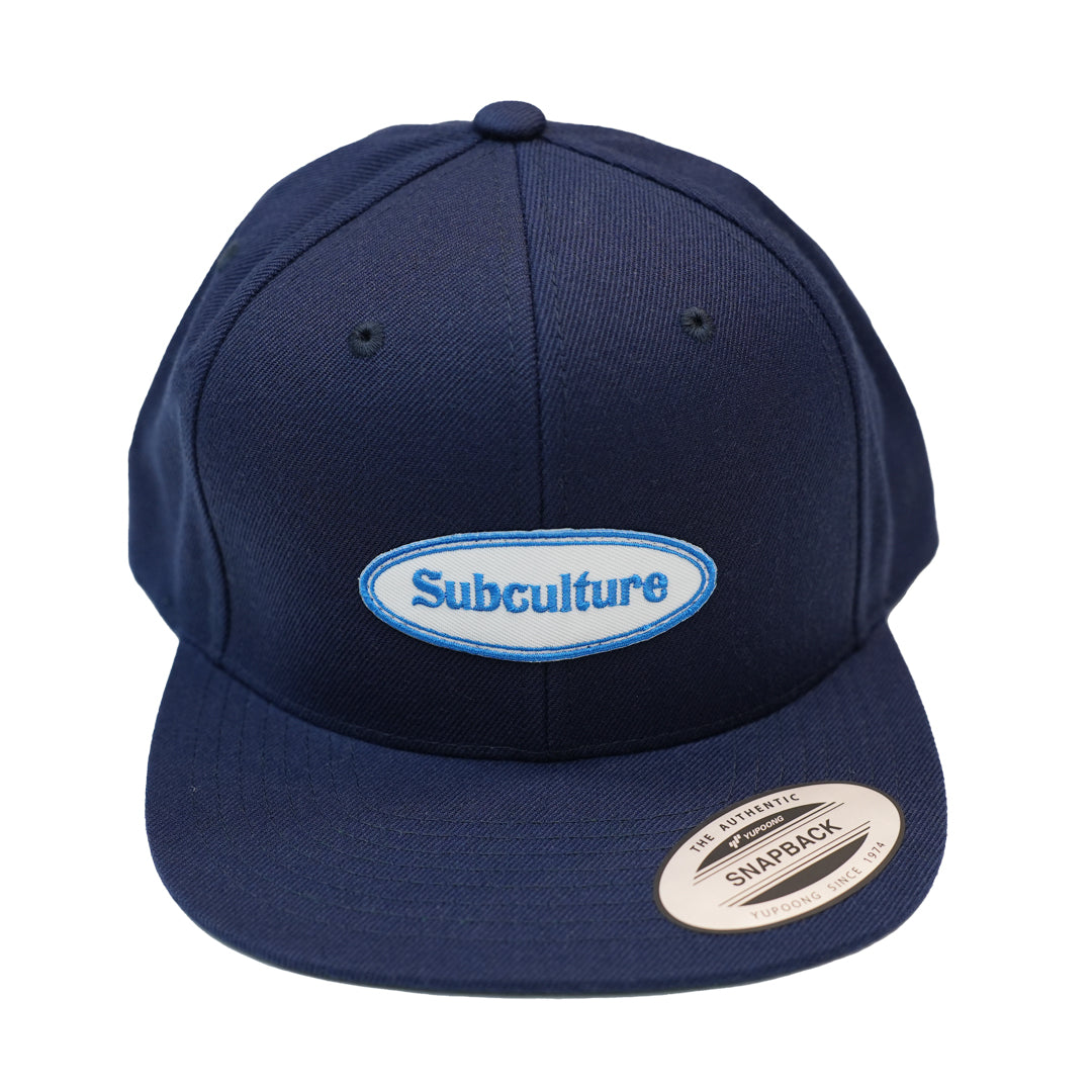 SUBCULTURE SNAPBACKCAP / NAVY – SC WEB STORE