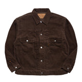 BIO-FINISHED CORDUROY S07XX JACKET / BROWN