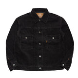 BIO-FINISHED CORDUROY S07XX JACKET / BLACK(SILVER EDITION)
