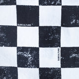 CHECKERED FLAG SHIRT / BLACK×WHITE