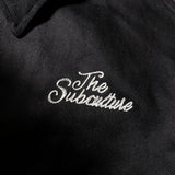 TWO-TONE CLOTH JACKET / BLACK×WHITE