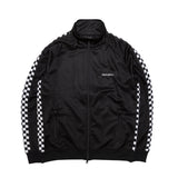 CHECKEREDFLAGTRACK JACKET / BLACK