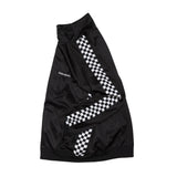 CHECKEREDFLAGTRACK JACKET / BLACK