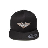 SUBCULTURE SNAPBACKCAP / BLACK×BROWN