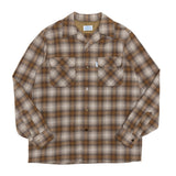 WOOL SHIRT / MUSTARD CHECK