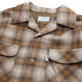 WOOL SHIRT / MUSTARD CHECK