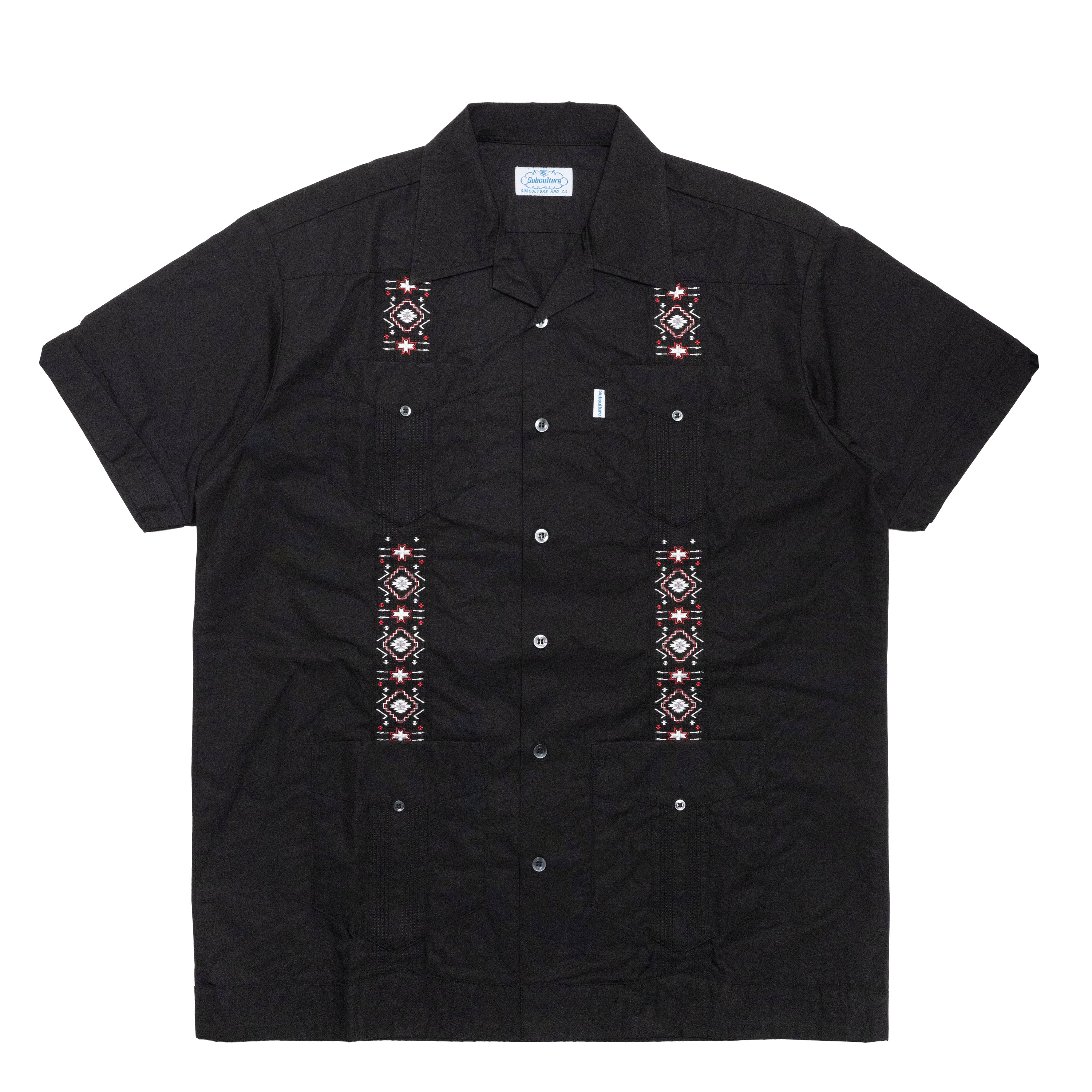 CUBA SHIRT（刺繍あり） / BLACK – SC WEB STORE