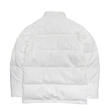 DEERSKIN LEATHER DOWN / WHITE