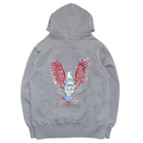 EAGLESKULL HOODIE / GRAY