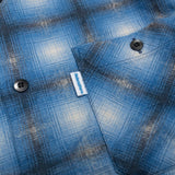 COTTON PRINT SHIRT / BLUE