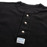 HENLEYNECK LONG SLEEVE T-SHIRT (CONCHO SV925) / BLACK