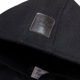 WOOL MARINE PARKA / BLACK
