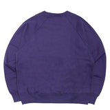 CREW NECK(SUBCULTURE CRACK PRINT)/ PURPLE