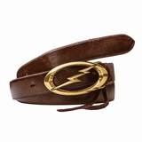【受注生産】EARLY NARROW BELT BRASS / SKULL STUDDED