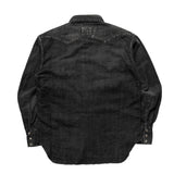 SKULLTAG BLACKDENIM WESTERN SHIRT (CONCHOSV925)