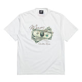 SC AGED FACE BODY MONEY IS EASY SOUL IS RARE T-SHIRT / WHITE
