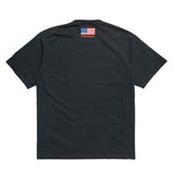 SC AGED FACEBODY EAGLE T-SHIRT / BLACK