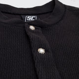 THERMALHENLEYNECK LONGSLEEVE T-SHIRT(CONCHO SV925) / BLACK