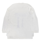FOOTBALL LONGSLEEVE T-SHIRT / WHITE