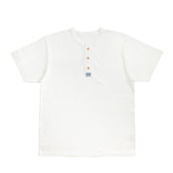 HENLEYNECK T-SHIRT(COPPER CONCHO ) / WHITE