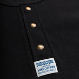 HENLEYNECK T-SHIRT(COPPER CONCHO ) / BLACK
