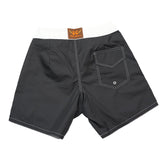 NYLON SURF SHORTS / BLACK×WHITE