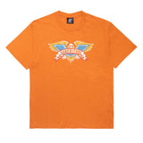 SKULL WINGS T-SHIRT / ORANGE