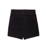 CORDUROY SHORTS / BLACK