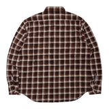 COTTON CHECK SHIRT / BROWN CHECK