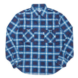 COTTON CHECK SHIRT / BLUE CHECK