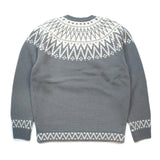 NORDIC EXTRAFINEMERINOWOOL SWEATER / GRAY