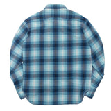 SHORT SKULL SHIRT / BLUE