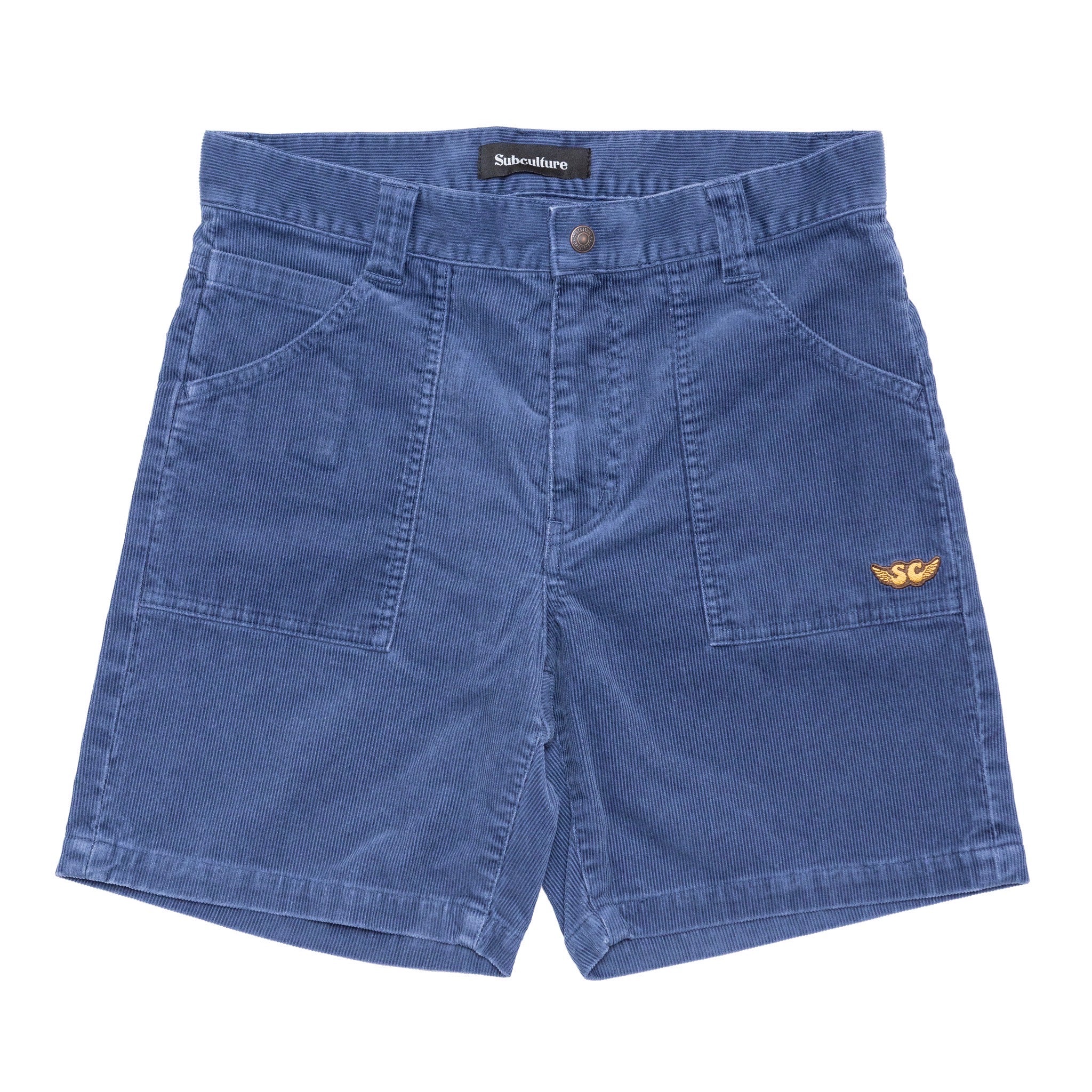 サブカルチャー　ショーツ　2　ブラック　コーデュロイ CORDUROY SHORTS / NAVY – SC WEB STORE