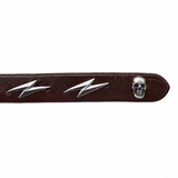 【受注生産】EARLY NARROW BELT SV950 / LIGHTNING BOLT & SKULL STUDDED