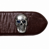 【受注生産】EARLY NARROW BELT BRASS / SKULL STUDDED