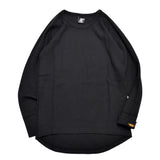 THERMAL LONGSLEEVE T-SHIRT / BLACK