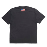 SC AGED FACEBODY SKULL RIDER T-SHIRT / BLACK
