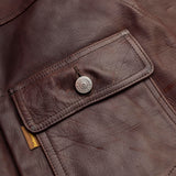 S07XX CALF LEATHER (SV925) / BROWN