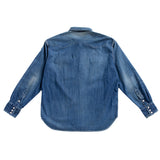 SKULLTAG DENIM WESTERN SHIRT / INDIGO