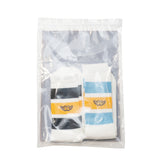 SC 2PACK SKATE SOX / YELLOW×BLACK YELLOW×LIGHTBLUE