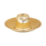TEN-GALLON HAT ASHTRAY / GOLD