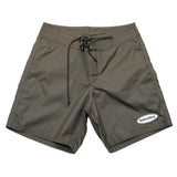 NYLON SURF SHORTS / OLIVE