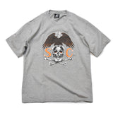 EAGLE SKULL T-SHIRT / GRAY