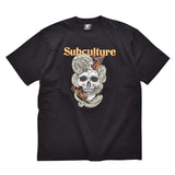 SKULLSNAKE TSHIRT TYPE-C BODY / BLACK