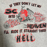 DEVIL CREW NECK SWEAT /GRAY