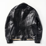 【試着】Horse Hide Sports Leather Jacket