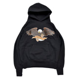 EMBLEM EAGLE HOODIE /BLACK