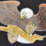 EMBLEM EAGLE HOODIE /BLACK